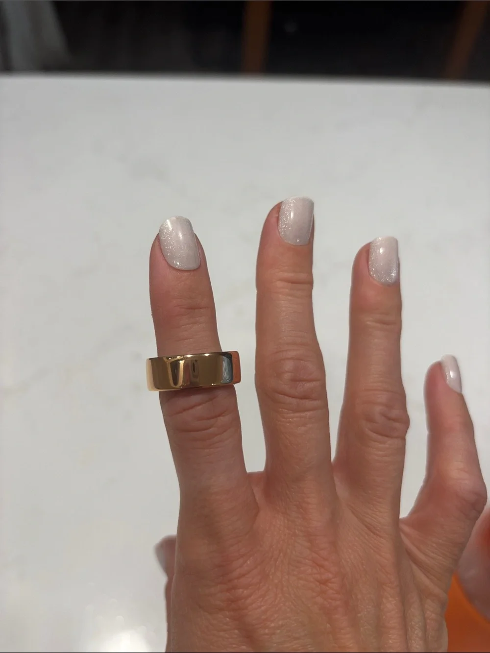 Rose Gold Women's Oura Ring 4